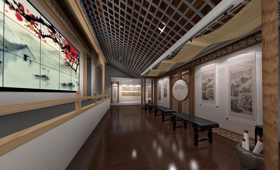 文化展館設(shè)計(jì)圖二